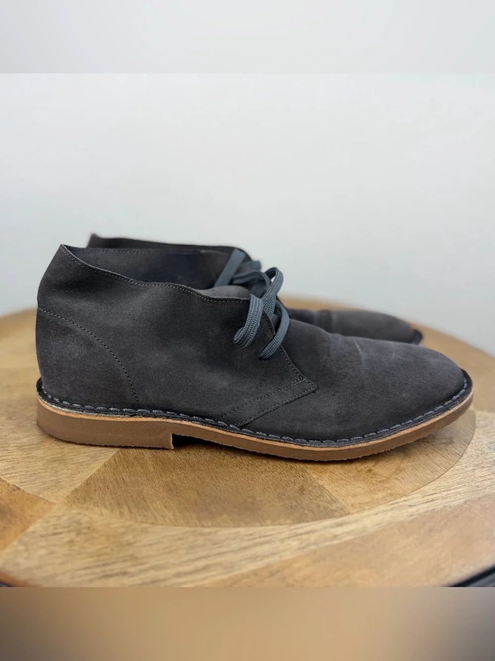 •JACK THREADS• Mens Chukka Boots Grey Size 9.5